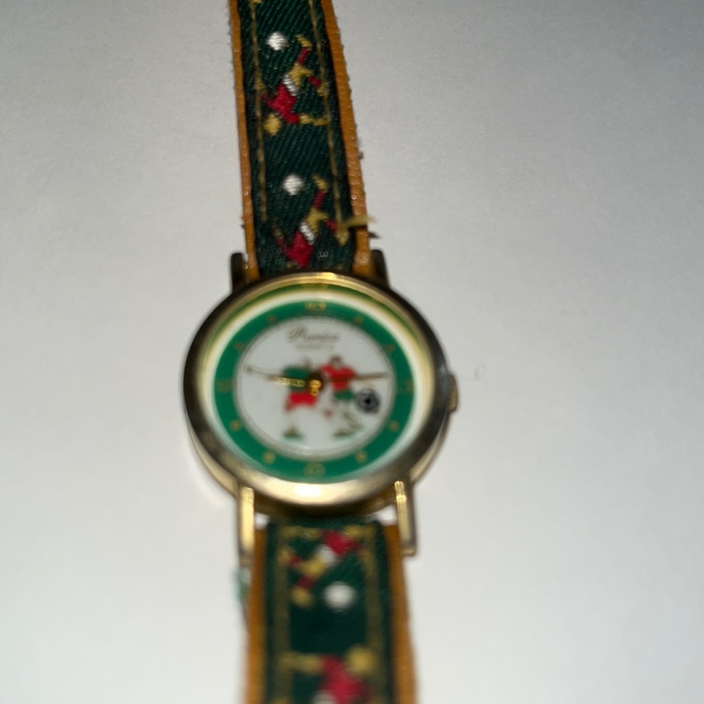 Vintage Ronica quartz soccer watch rare